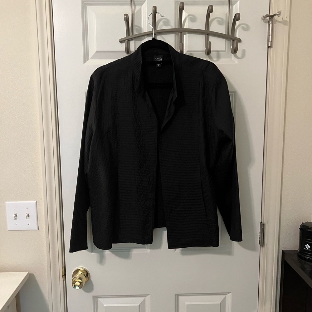 Eileen Fisher silk jacket XL